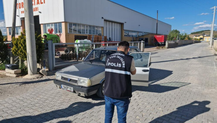 Çorum’da çaldıkları arabayla drift atan çocuklar gözaltına alındı