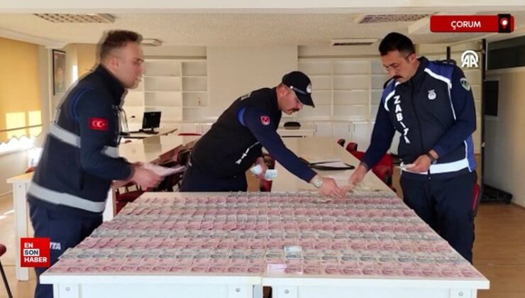 Çorum’da zabıtanın yakaladığı dilencinin üzerinden 50 bin 145 lira çıktı