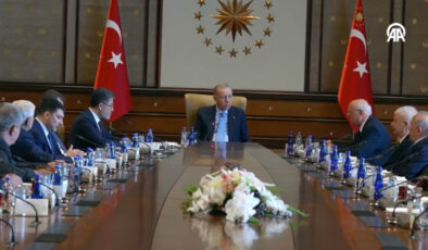 Cumhurbaşkanı Erdoğan, çiftçileri kabul etti