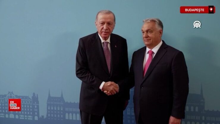 Cumhurbaşkanı Erdoğan, Macaristan Başbakanı Victor Orban ile görüştü