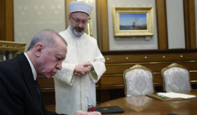 Cumhurbaşkanı Erdoğan’dan TDV’ye kurban bağışı