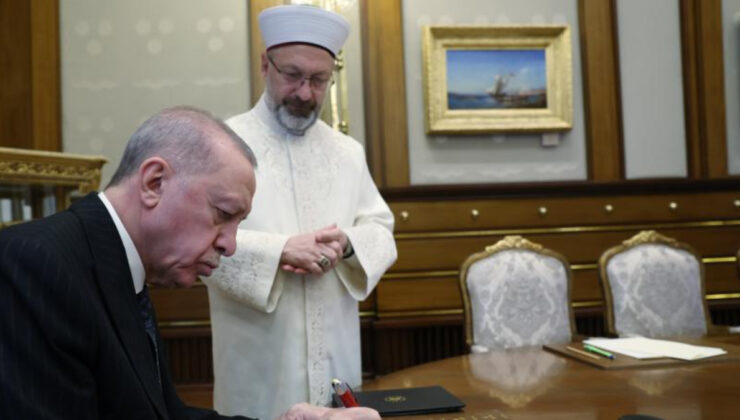 Cumhurbaşkanı Erdoğan’dan TDV’ye kurban bağışı