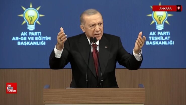 Cumhurbaşkanı Erdoğan’ın ayakta alkışlanan Terörsüz Türkiye iletisi