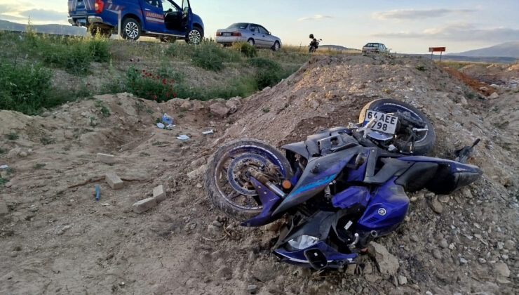 Denizli’de 2 kişinin öldüğü motosiklet kazasının manzaraları ortaya çıktı