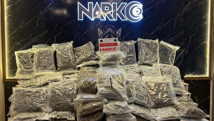 Edirne’de 2 tırda 128 kilo uyuşturucu ele geçirildi