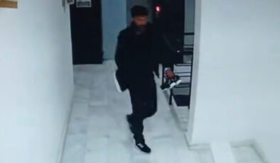 Elazığ’da saniye saniye ayakkabı hırsızlığı kamerada
