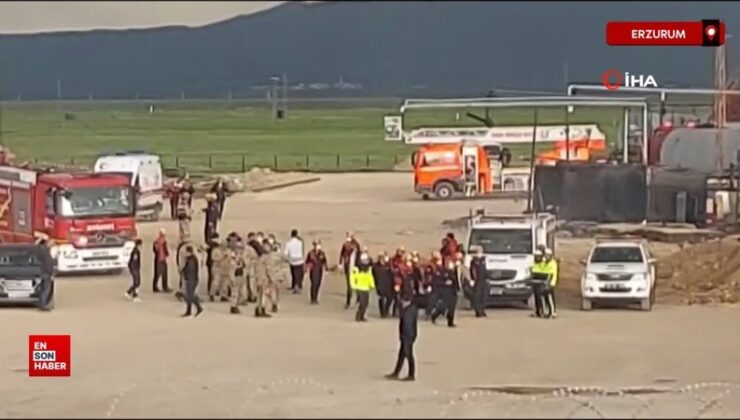 Erzurum’da İtimat Asfalt tesislerinde patlama