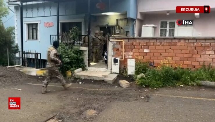 Erzurum’da polisten tefecilere şok baskın