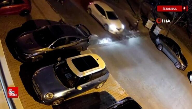 Esenyurt’ta çocuklar seyir halindeki otomobilin içine torpil attı