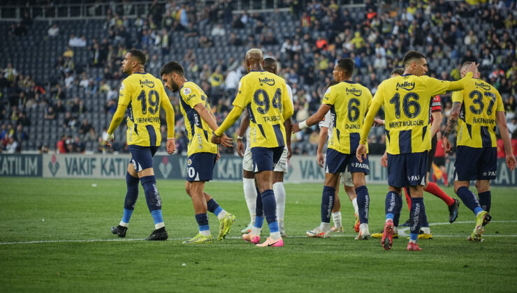 Fenerbahçe alanında 2 maç sonra galip geldi