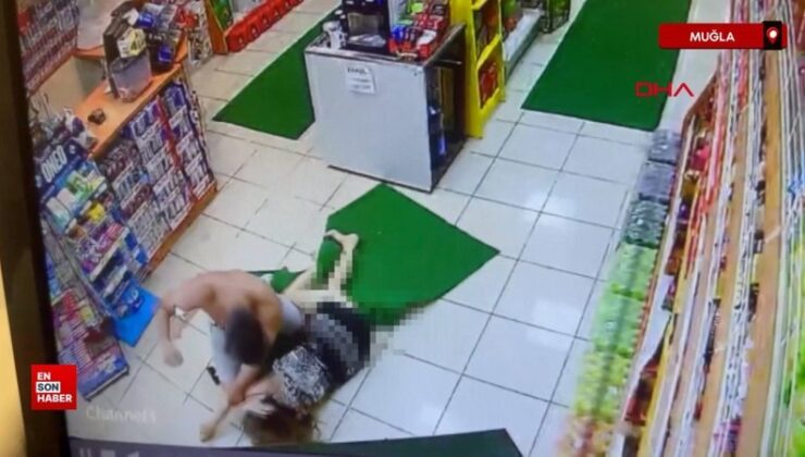 Fethiye’de akaryakıt istasyonunda bayana şiddet