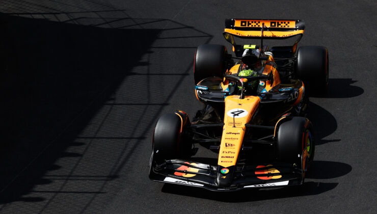 Formula 1 Monako Prix’sinde pole konumu Lando Norris’in oldu