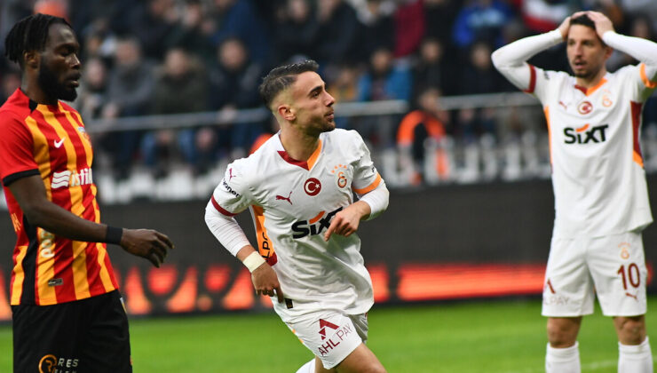 Galatasaray – Kayserispor maçının birinci 11’leri