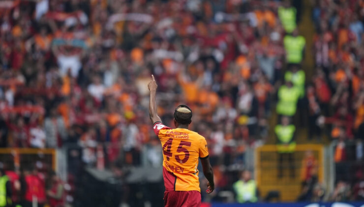 Galatasaray’da gol anonsu Osimhen’in kızından