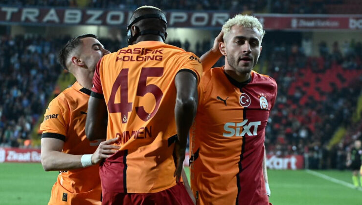Galatasaray’da Osimhen, Yunus ve Barış büyüledi