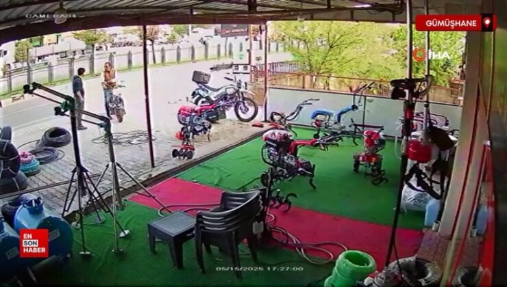 Gümüşhane’de bayanı bıçaklamaya kalkışan saldırganı esnaf önledi