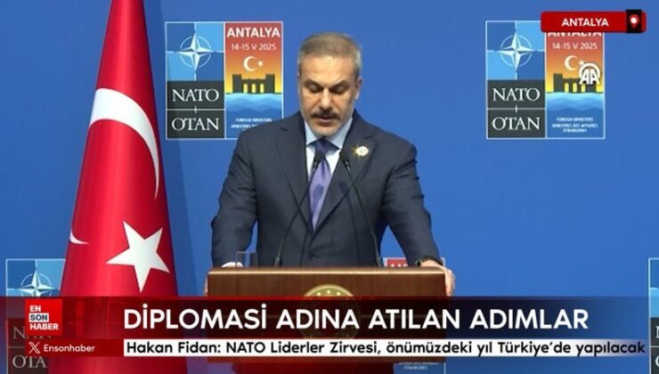 Hakan Fidan: NATO Başkanlar Tepesi, önümüzdeki yıl Türkiye’de yapılacak