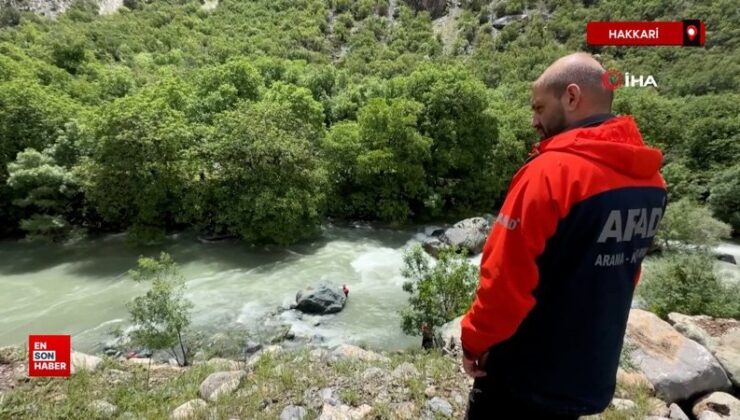 Hakkari’de derede kaybolan 16 yaşındaki Kom’u arama çalışmaları sürüyor