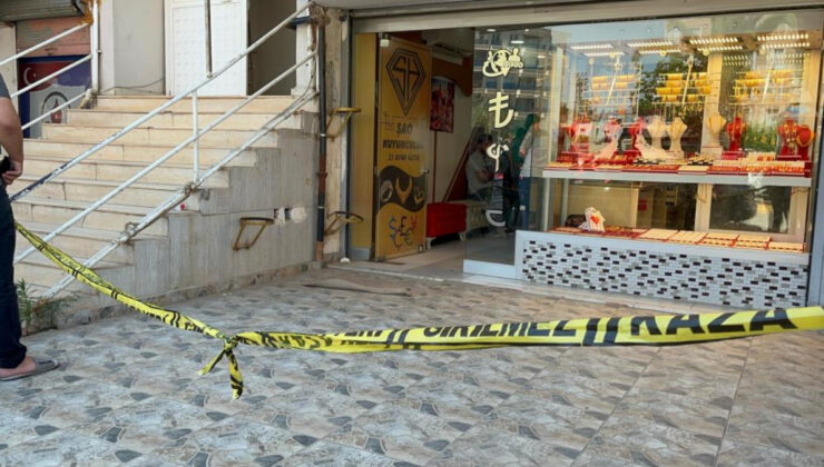 Hatay’da kuyumcuyu vurup kaçtılar