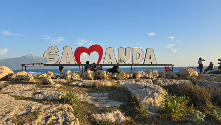 Hatay’daki Samandağ logosundaki ‘ğ’ harfi çalındı
