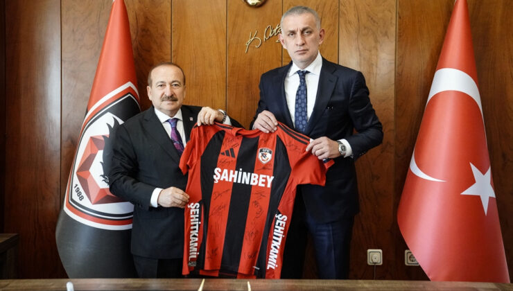İbrahim Hacıosmanoğlu’ndan Gaziantep FK’ya ziyaret