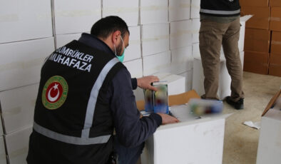 Iğdır’da Ticaret Bakanlığı ekipleri 691 kilogram uyuşturucu ele geçirdi