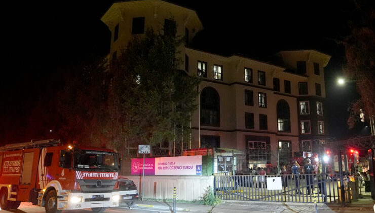 İstanbul Tuzla’da kız yurdunda yangın: Öğrenciler tahliye edildi