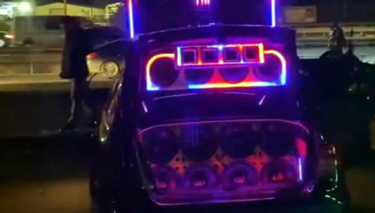 İstanbul’da 18 modifiye araç şoförsün 138 bin TL para cezası