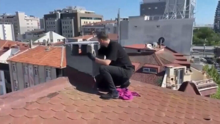 İstanbul’da aranan şüphelilere operasyon: Bacaya gizlenmiş silah ele geçirildi