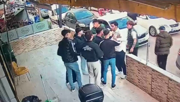 İstanbul’da internet kafede bıçaklı hengame kamerada