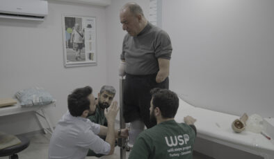 İstanbul’da iş kazasında 3 uzvunu kaybeden personel, protezlerine kavuştu