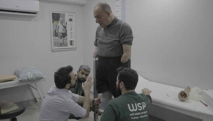 İstanbul’da iş kazasında 3 uzvunu kaybeden personel, protezlerine kavuştu