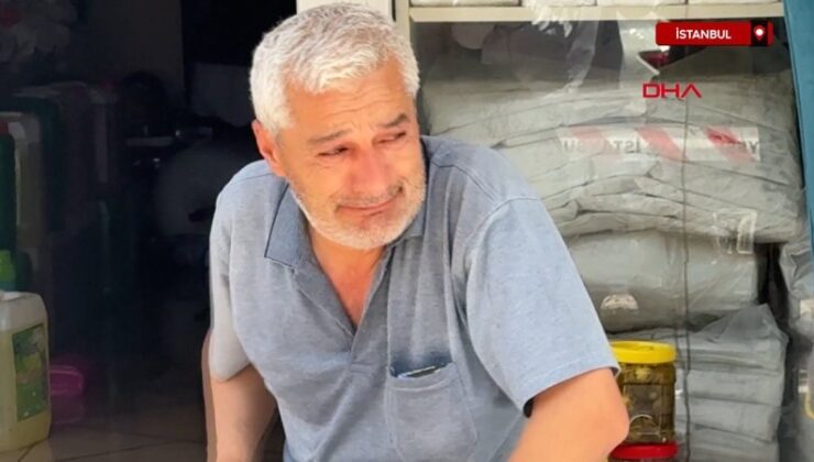 İstanbul’da iş yeri alevlere teslim oldu; uzun müddet gözyaşı döktü