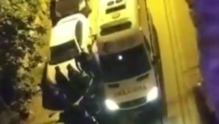 İstanbul’da komşular sabaha kadar arbede etti