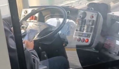 İstanbul’da metrobüs sürücüsünün duyarsızlığı