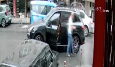 İstanbul’da tehdit ettiği zabıtanın üzerine araç sürdü