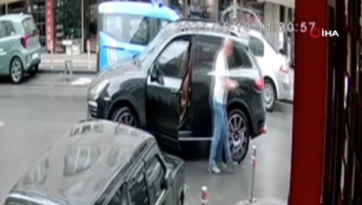 İstanbul’da tehdit ettiği zabıtanın üzerine araç sürdü