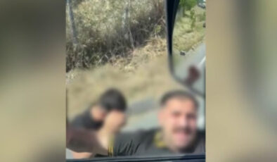 İstanbul’da trafikte tır şoförüne sandalye ile taarruz