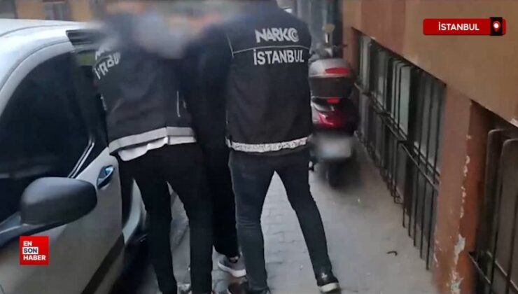 İstanbul’da uyuşturucu satıcılarına operasyon