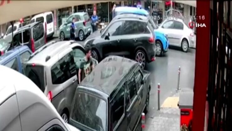 İstanbul’da zabıtaların üzerine araç süren şahıs yakalandı