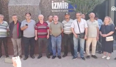İzmir’de belediye personelleri tazminatlarını almak için harekette