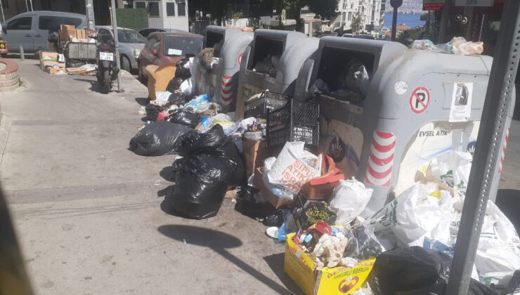 İzmir’de çöp sorunu bitmiyor