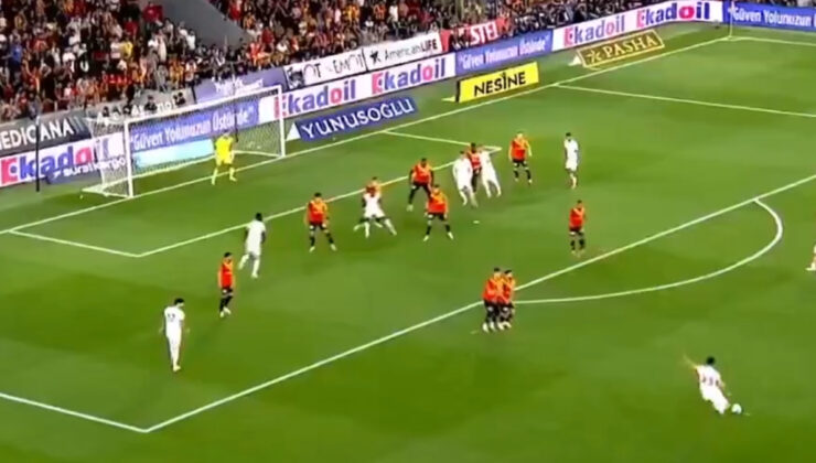 Kaan Ayhan’dan Göztepe’ye nefis gol!