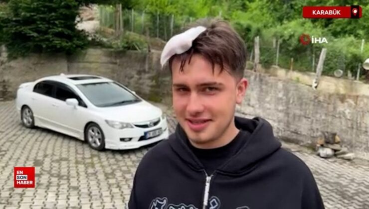 Karabük’te gençlerin kemer oyunu hastanede bitti