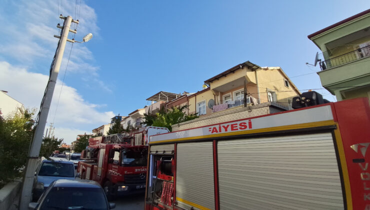 Karaman’da öfkeli koca, konutunu yaktı