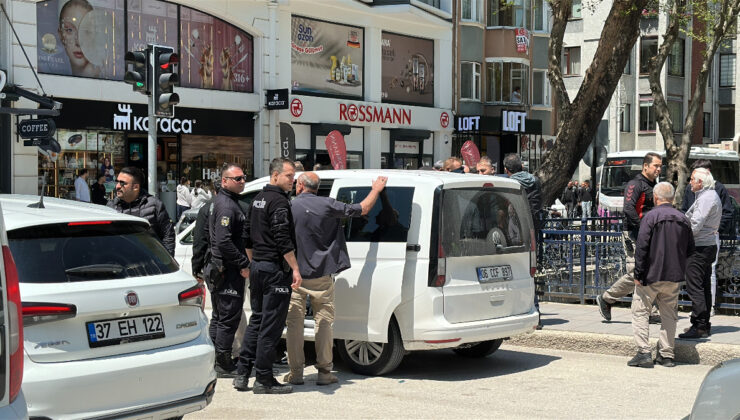 Kastamonu’da kentin ortasında silahlı hengame yaşandı