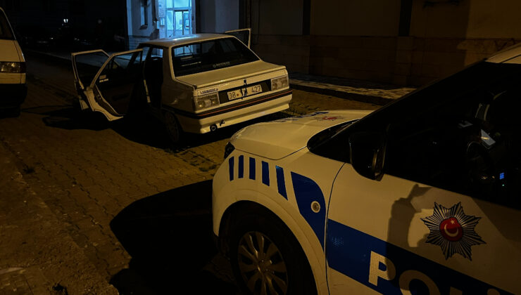 Kayseri’de polisten kaçan alkollü şoför kaza yapınca yakalandı