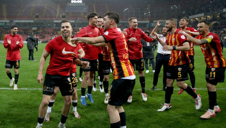 Kayserispor yenilmezlik serisini 7 maça yükseltti