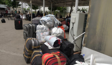 Kilis’te Suriyelilerin ülkelerine dönüş seyahati sürüyor