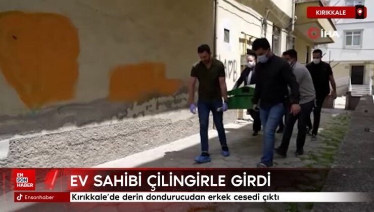 Kırıkkale’de derin dondurucularda bulunan poşetlerden erkek cesedi çıktı